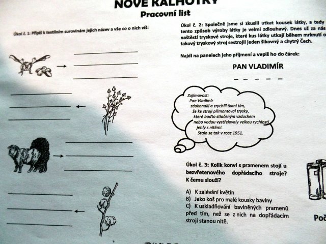 Řešíme pracovní list 1